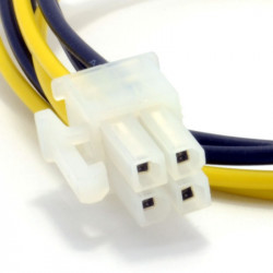 4 pin ATX Male to Female Motherboard Extension Cable 30cm