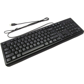 HP / OEM Black USB UK Keyboard