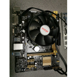 Asus H81M-K Motherboard, IO Shield and Intel i3 4130 CPU @ 3.4gHz
