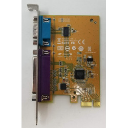 Dell Original Expansion Card 05R3FC Serial RS-232 (DB9) Parallel LPT (DB25) PCI Express