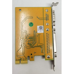 Dell Original Expansion Card 05R3FC Serial RS-232 (DB9) Parallel LPT (DB25) PCI Express