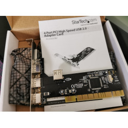 StarTech 4 Port PCI USB 2.0 Adapter Card (PCI330USB2)