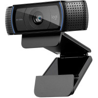  Logitech C920 HD V-U0028 1080p USB Webcam with Dual Mic (PC / Laptop)