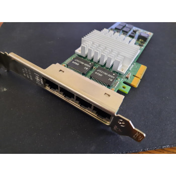 HP NC364T Quad Port PCI-E Full Height Gigabit Ethernet / Network Card - 435506-003