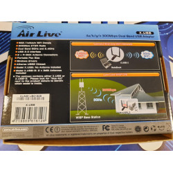 Air Live X.USB-3 WIFI Extender 300Mbps Dual Band USB Adapter  