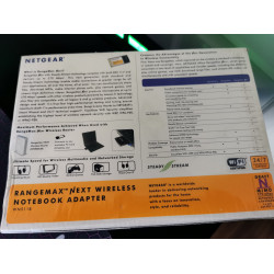 Netgear WN511B-100GES PCMCIA / Cardbus 802.11N / 11b/g Wireless Card