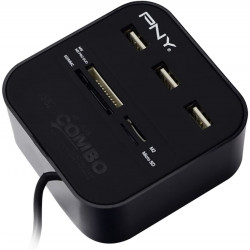 PNY USB2 Card Reader (SD/SDHC/SDHC/MicroSD)