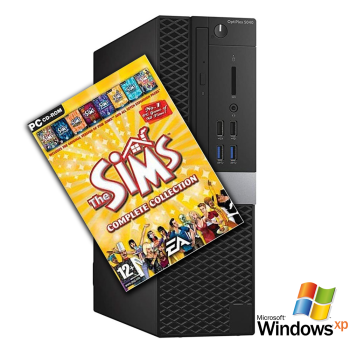 Dell 5040 SSD - SIMS Complete Edition XP Retro Gaming Ultra PC - i34nvSSD-XP
