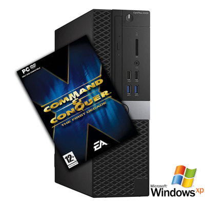 Dell 5040 SSD - Command & Conquer First Decade XP Retro Gaming Ultra PC - i34nvSSD-XP