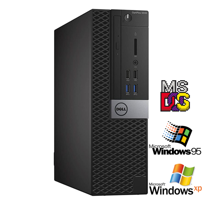 Dell 5040 SSD - Windows XP Retro Gaming PC – Includes MS-DOS 6.22 & Windows 95 (86Box Pentium 90)