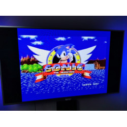 Sega Megadrive with Controller & Sonic the Hedgehog 1 & 2 Carts