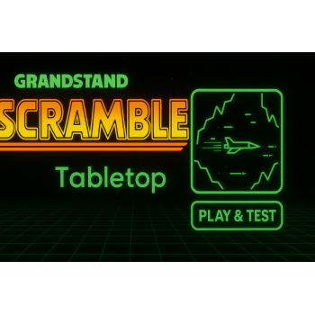 Original 1980's Grandstand Scramble Tabletop Arcade Game