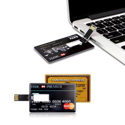 64gB USB Flash Drive (Credit Card Style)