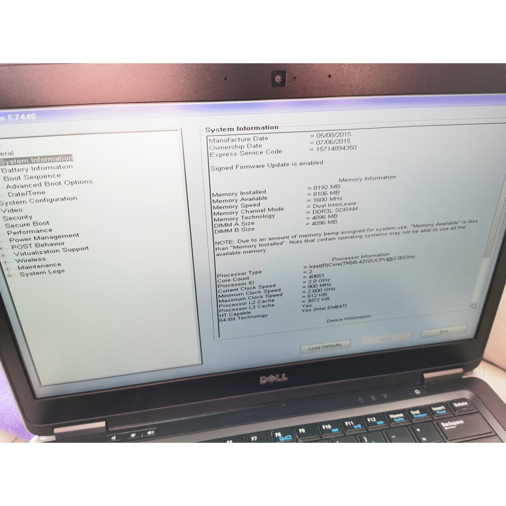 Dell e7440 i5 sale