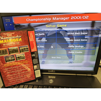 Dell V-Series 15" (Retro XP Gaming) Laptop - Championship Manager 01/02 Edition