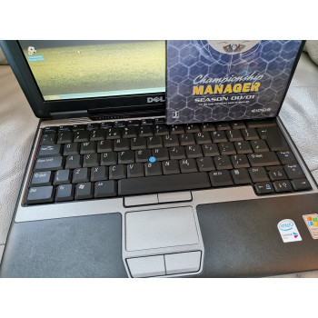 Dell D-Series Mini (Retro XP Gaming) Laptop - Championship Manager 00/01 Edition