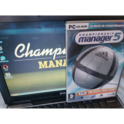 Dell D-Series Mini (Retro XP Gaming) Laptop - Championship Manager 5 Edition