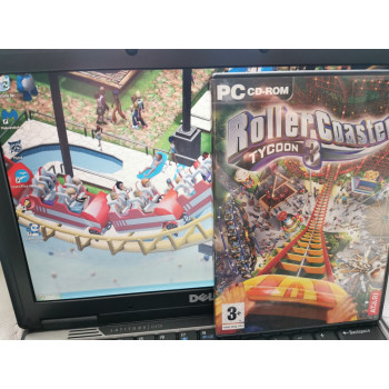 Dell D-Series Mini (Retro XP Gaming) Laptop - Roller Coaster Tycoon 3 Edition