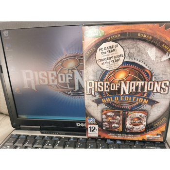 Dell D-Series Mini (Retro XP Gaming) Laptop - Rise Of Nations Gold Edition