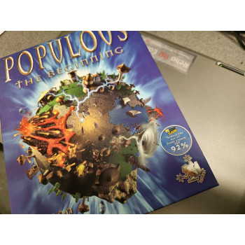 Dell D Series Retro Gaming Windows 98 SE Laptop Populous Big Box Edition - C12830-98