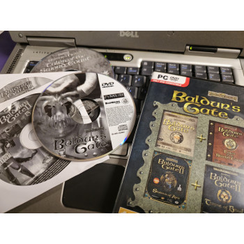 Dell D Series Retro Gaming Windows 98 SE Laptop Baldur's Gate Boxset Edition - C12830-98
