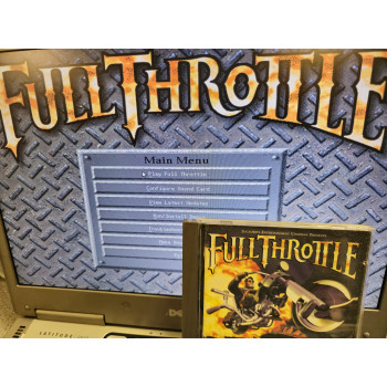 Dell D Series Retro Gaming Windows 98 SE Laptop Full Throttle Edition - C12830-98