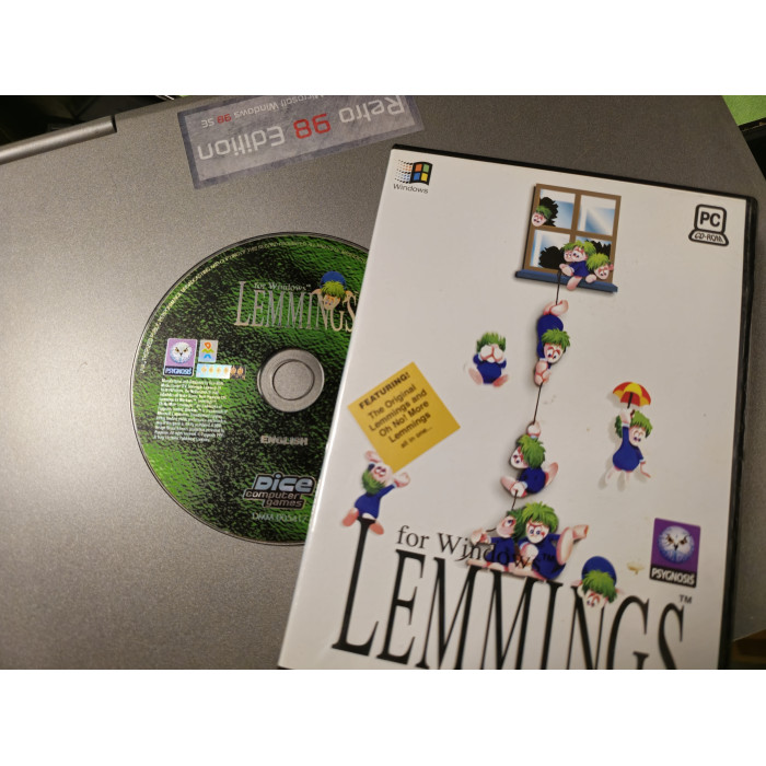 Dell D Series Retro Gaming Windows 98 SE Laptop Lemmings Edition - C12830-98 Dell D Series Retro Gaming Windows 98 SE Laptop Lemmings Edition - C12830-98