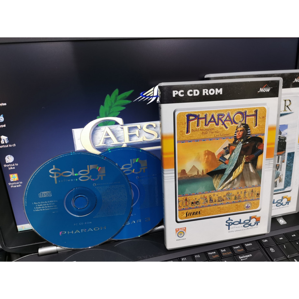 Dell ESeries Windows XP (Retro XP Gaming) Laptop Caesar III & Pharoah Edition