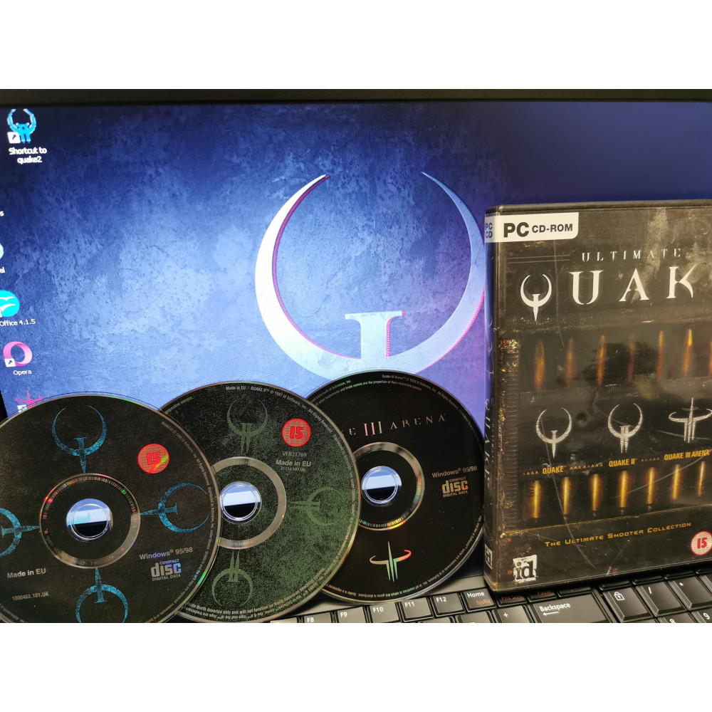 Dell ESeries 15" Windows XP (Retro XP Gaming) Laptop Ultimate Quake Edition