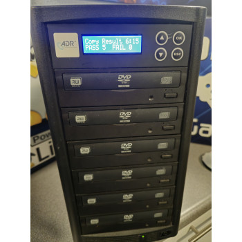 ADR ADR1-5DVD CD/DVD Duplicator with Liteon iHAS124 SATA DVD-RW Drives