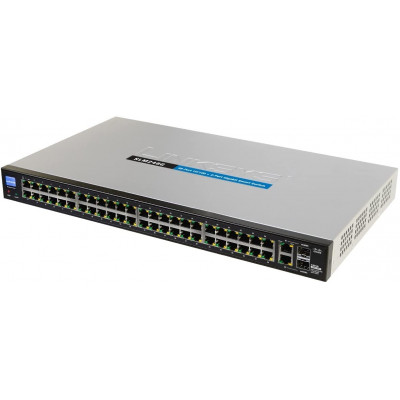 Cisco SLM248G 48 Port 10/100 +2 10/100/1000 Smart Switch