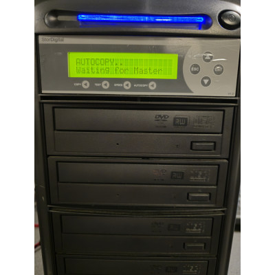StorDigital 1:5 DVD and CD Duplicator with Optiarc IDE DVD-RW Drives