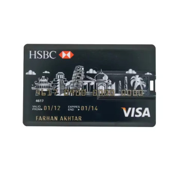 64gB USB Flash Drive (Credit Card Style)
