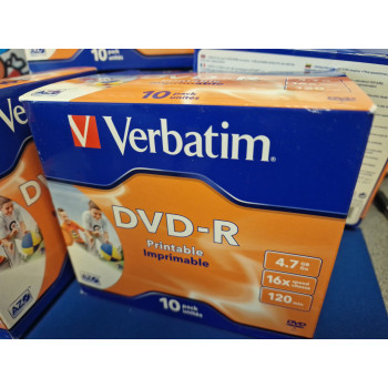 Verbatim 16x DVD-R Printable (4.7gB / 120 min) (10 Pack)