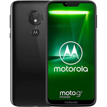 Motorola Moto G7 Power (XT1955) Dual SIM - 64GB Ceramic Black, Unlocked