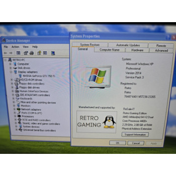 Ultimate Windows XP Retro Gaming PC – Athlon 64 X2 / GTX 750 Ti Genuine Hardware
